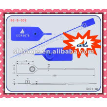 selo pull-tite BG-S-002 puxe o selo apertado, marca de vedação, tag selo plástico string, fornecedores de fabricantes de vedação de segurança na China
